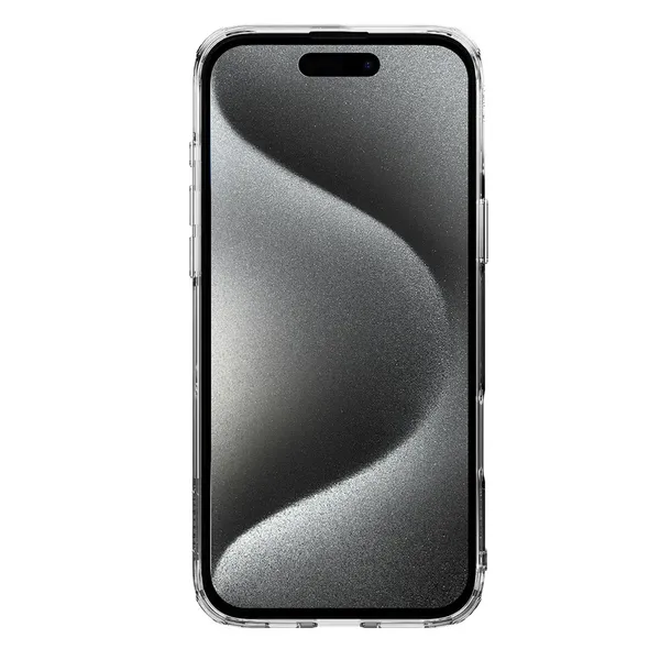 Etui Nillkin Nature Pro Magnetic Case z MagSafe na iPhone 16 - przezroczysto-białe