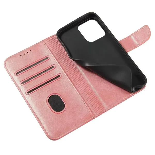 Etui Magnet Case z klapką do Samsung Galaxy S25 Ultra - różowe