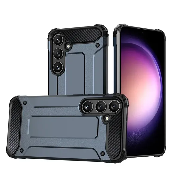 Hybrid Armor etui na Samsung Galaxy A16 / A16 5G pancerny hybrydowy pokrowiec - niebieskie