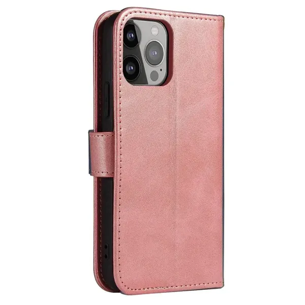 Etui Magnet Case z klapką do Samsung Galaxy A56 - różowe