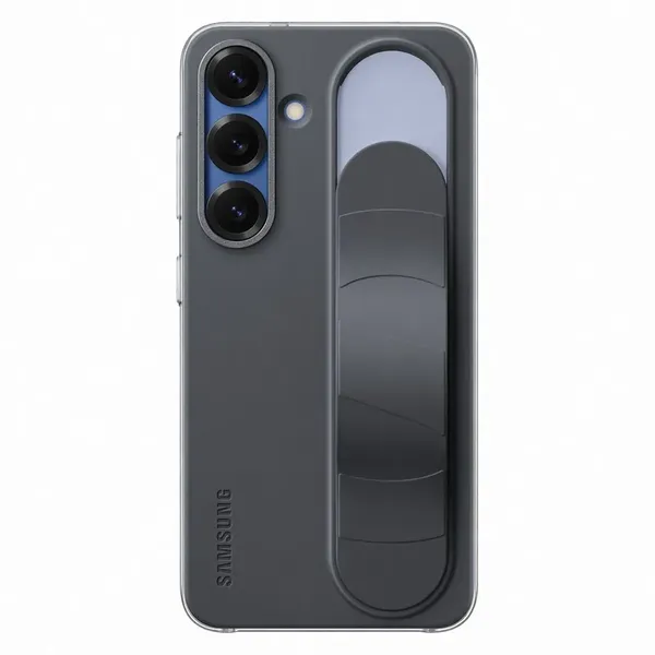Etui silikonowe Samsung Standing Grip Case EF-GS936CBEGWW z uchwytem / podstawką do Samsung Galaxy S25+ - czarne