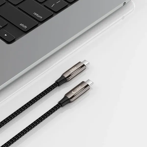 Kabel Tech-Protect UB10T Ultraboost USB-C PD240W/QC4.0 200 cm - czarny