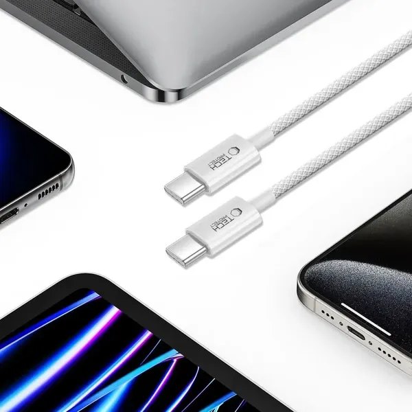 Kabel Kabel Tech-Protect Ultraboost Lite USB-C PD60W/3A 100 cm - szary