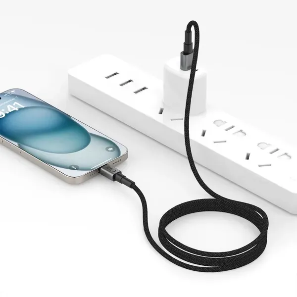 Kabel Tech-Protect UltraBoost DNA USB-A / USB-C 15W/3A 200 cm - szary