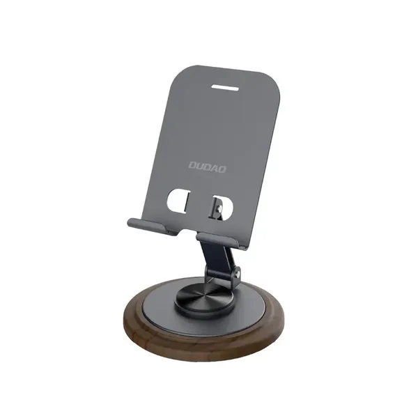 Podstawka do telefonu Dudao F17M 360° metalowa - szara