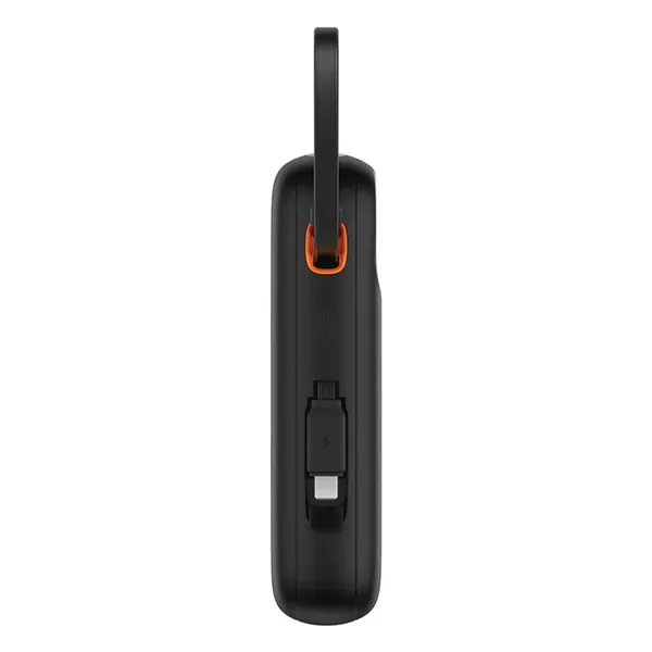 Powerbank Baseus QPow 2 20000mAh 30W z 2 wbudowanymi kablami USB-C - czarny