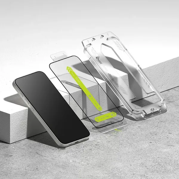 Szkło hartowane Ringke Easy Slide 2-pack na iPhone 13 / 13 Pro / 14 / 16e - przezroczyste