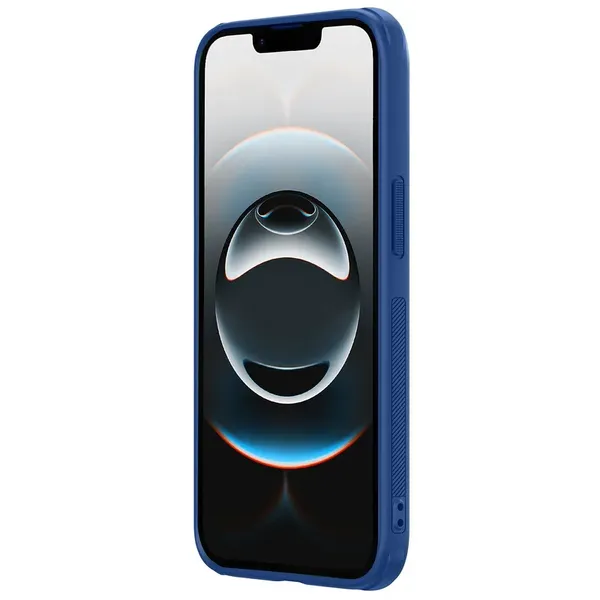 Etui Nillkin Super Frosted Shield Pro na iPhone 16e - niebieskie
