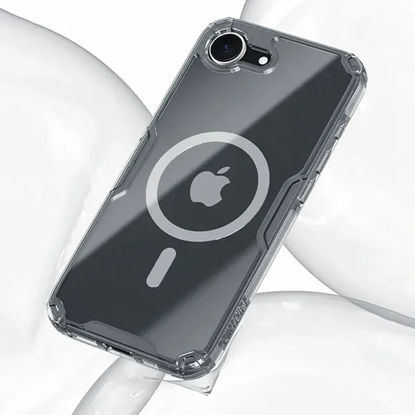 Etui Nillkin Nature Pro Magnetic na iPhone 16e - przezroczyste