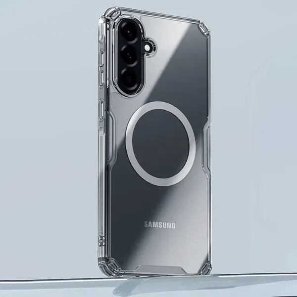 Etui Nillkin Nature Pro Magnetic na Samsung Galaxy A56 5G - przezroczyste