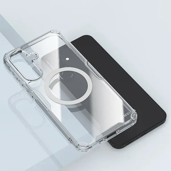 Etui Nillkin Nature Pro Magnetic na Samsung Galaxy A56 5G - przezroczyste