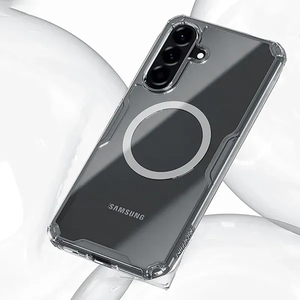 Etui Nillkin Nature Pro Magnetic na Samsung Galaxy A56 5G - przezroczyste
