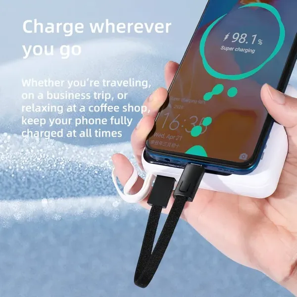 Kabel Tech-Protect Ultraboost DNA z brelokiem USB-C PD 60W / 3A - szary