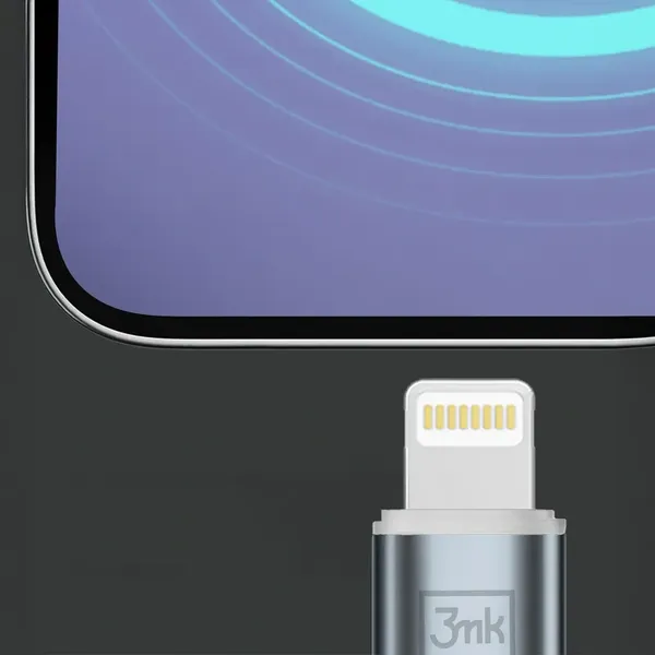 Kabel 3mk Hyper Cable N-SERIES USB-C / Lightning 1m 9V/2A 20W / biały