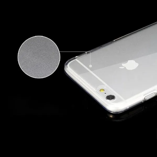 Żelowy pokrowiec etui Ultra Clear 0.5mm iPhone SE 2022 / SE 2020 / 8 / 7 przezroczysty