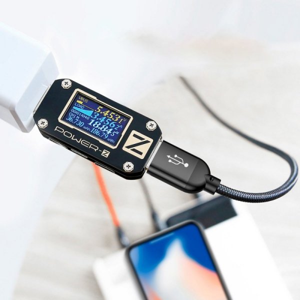 Kabel Baseus Three Primary Colors 3w1 USB-A - micro USB / Lightning / USB-C 3.5A 1,2 m - czarny
