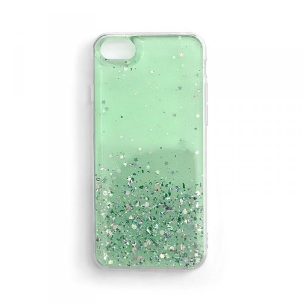 Wozinsky Star Glitter błyszczące etui pokrowiec z brokatem iPhone 12 mini zielony