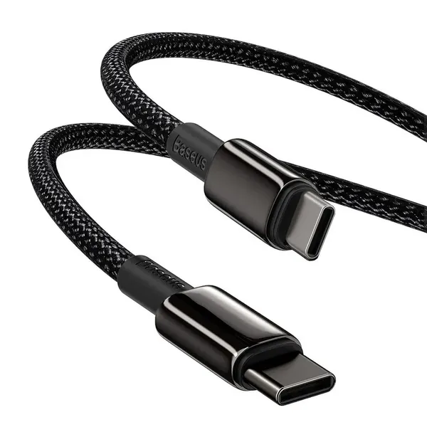 Kabel Baseus CATWJ-A01 USB-C - USB-C PD QC 100W 5A 480Mb/s 2m - czarny