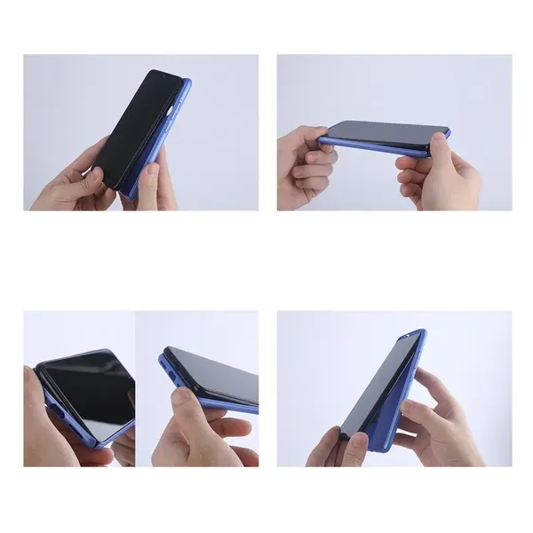 Nillkin Super Frosted Shield wzmocnione etui pokrowiec Samsung Galaxy A42 5G czarny