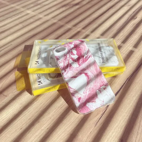 Wozinsky Marble żelowe etui pokrowiec marmur Xiaomi Mi 10T Pro / Mi 10T biały