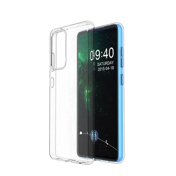 Żelowy pokrowiec etui Ultra Clear 0.5mm Realme C21 przezroczysty