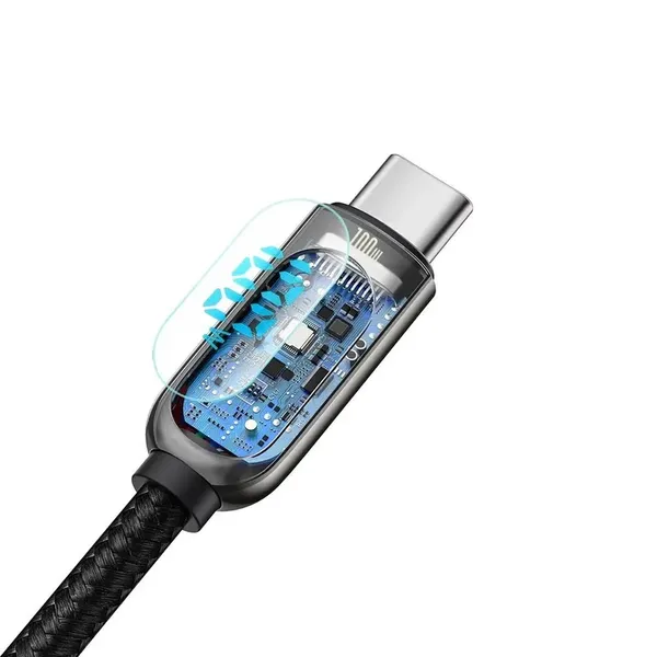 Kabel Baseus CATSK-C01 USB-C - USB-C PD QC 100W 5A 480Mb/s 2m - czarny