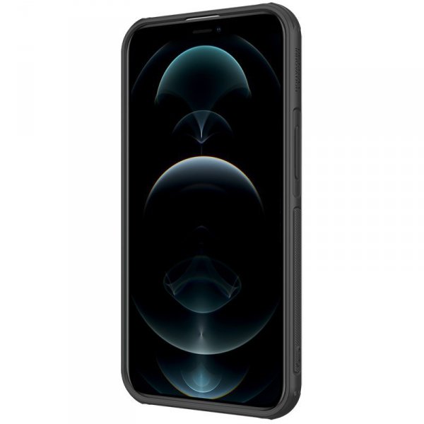 Nillkin Cyclops Case wytrzymałe etui z osłoną na aparat i składaną podstawką iPhone 13 czarny