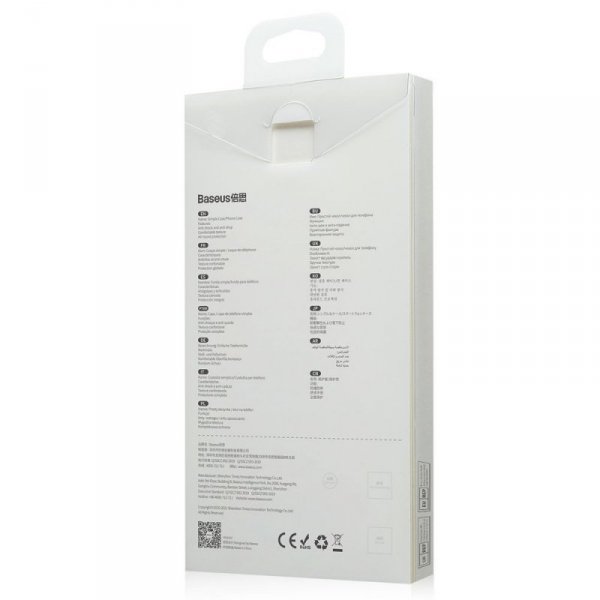 Baseus Simple Series Case przezroczyste żelowe etui iPhone 13 Pro Max przezroczysty (ARAJ000202)