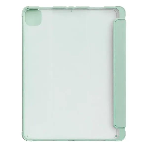 Stand Tablet Case etui Smart Cover pokrowiec na iPad mini 2021 z funkcja podstawki zielony