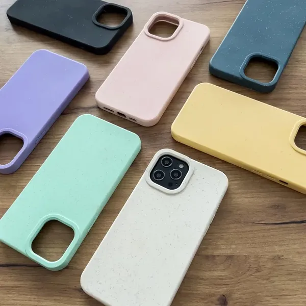 Eco Case etui do iPhone 12 Pro Max silikonowy pokrowiec obudowa do telefonu różowy