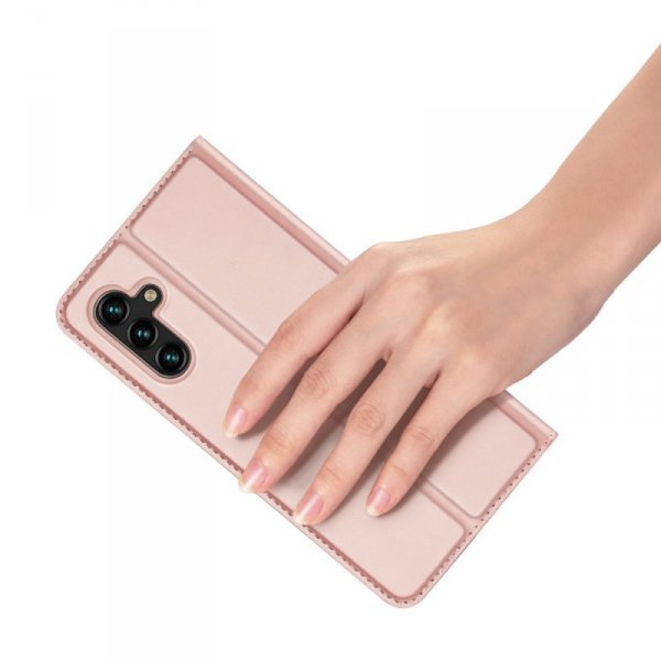 Dux Ducis Skin Pro kabura etui pokrowiec z klapką Samsung Galaxy A13 5G różowy