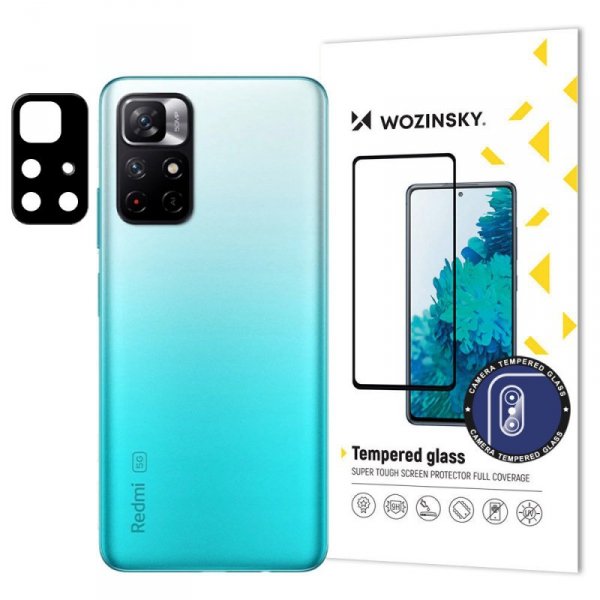 Wozinsky Full Camera Glass szkło hartowane 9H na cały aparat kamerę Xiaomi Redmi Note 11T 5G / Redmi Note 11S 5G / Poco M4 Pro 5