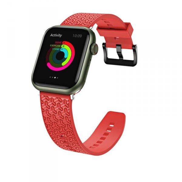 Pasek bransoleta do zegarka Watch Strap Y opaska do Apple Watch 38 / 40 / 41 mm - czerwony