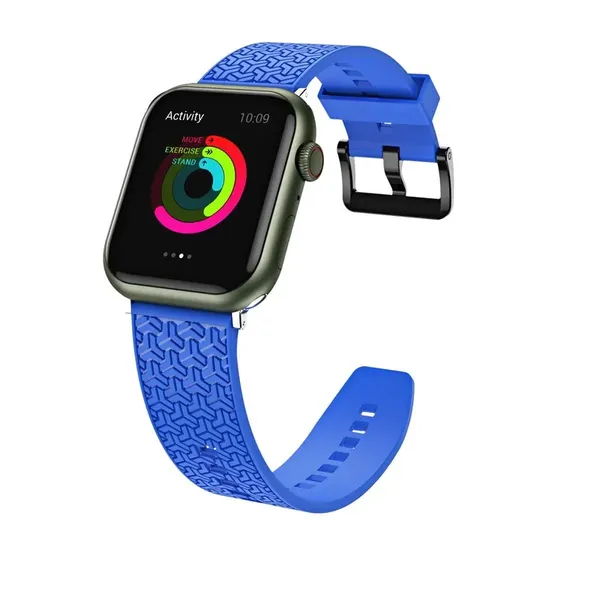 Pasek bransoleta do zegarka Watch Strap Y opaska do Apple Watch 42 / 44 / 45 mm - niebieski