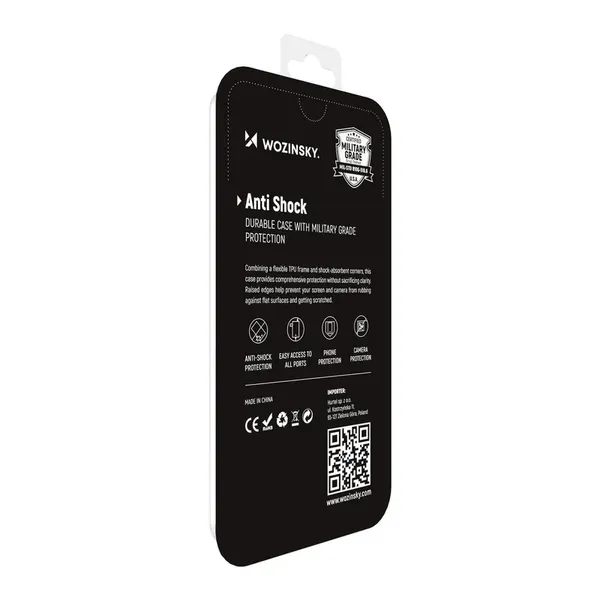 Wozinsky Anti Shock pancerne etui do Samsung Galaxy S22+ (S22 Plus) przezroczysty