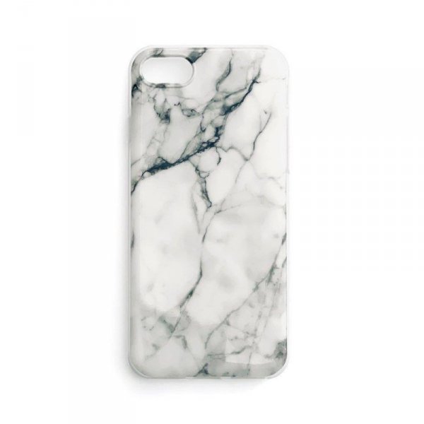 Wozinsky Marble żelowe etui pokrowiec marmur Samsung Galaxy A73 biały