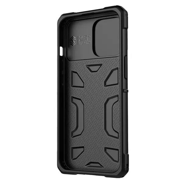 Nillkin Adventurer Case etui do iPhone 13 Pro pancerny pokrowiec z osłoną na aparat niebieski