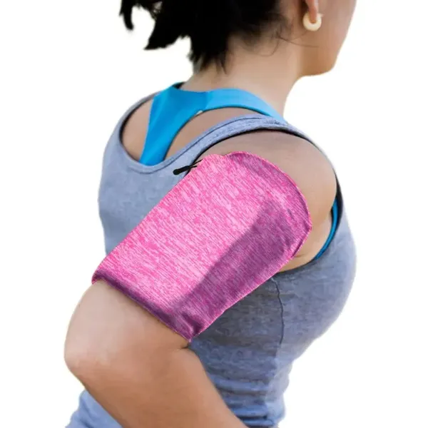 Armband do biegania opaska na ramię na telefon XL różowa