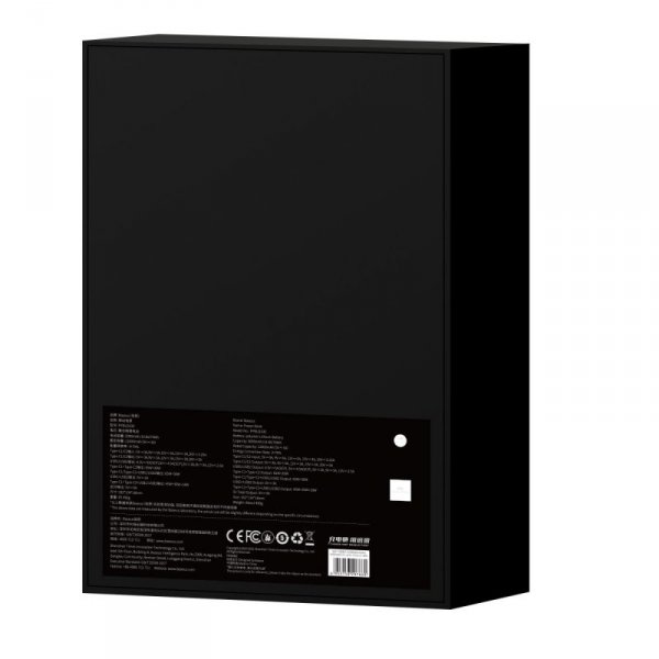 Baseus Blade ultracienki powerbank 100W 20000mAh czarny PD QC SCP FCP (PPDGL-01)