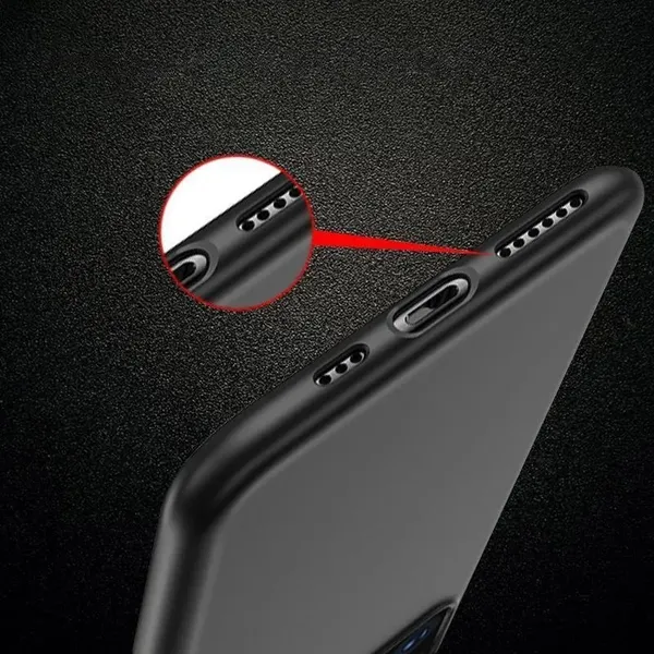 Soft Case żelowe elastyczne etui pokrowiec do Motorola Moto G22 czarny