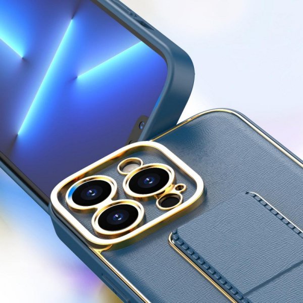 New Kickstand Case etui do Samsung Galaxy A13 z podstawką niebieski
