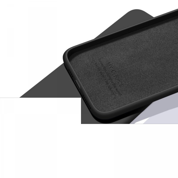 MyChoice Liquid Matte Soft Case Etui Cover Samsung Galaxy A80 czarny