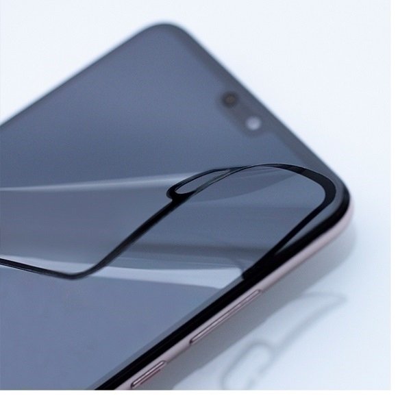 3MK FlexibleGlass Max iPhone 7/8/SE 2020 / SE 2022 czarny/black, Szkło Hybrydowe z wzmocnionymi krawędziami