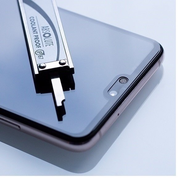 3MK FlexibleGlass Max iPhone Xs czarny/black, Szkło Hybrydowe z wzmocnionymi krawędziami