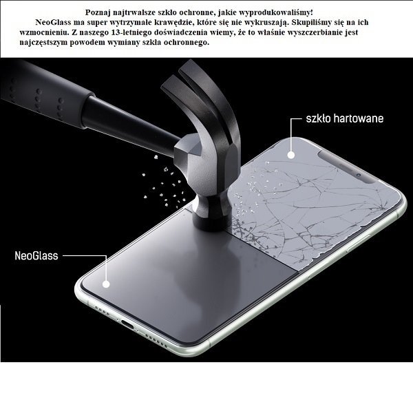 3MK NeoGlass Xiaomi Mi 9T czarnyblack