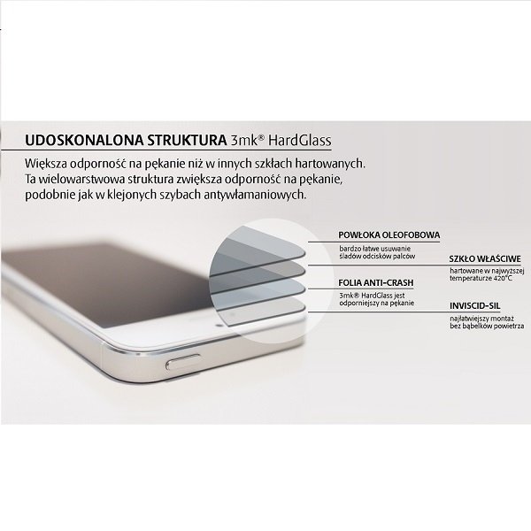 3MK HardGlass iPhone SE 2020/ SE 2022