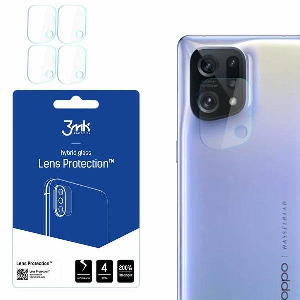 3MK Lens Protect Oppo Find X5Ochrona na obiektyw aparatu 4szt