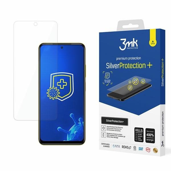 3MK Silver Protect+ Xiaomi POCO X4 Pro5G Folia Antymikrobowa montowana na mokro