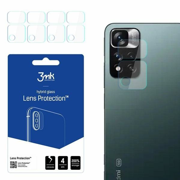 3MK Lens Protect Xiaomi Redmi Note 11 Pro+ 5G Ochrona na obiektyw aparatu 4szt