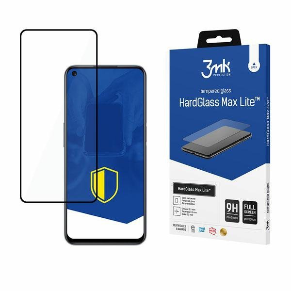 3MK HardGlass Max Lite Realme 9 5G czarny/black